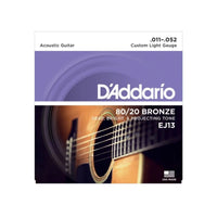 Thumbnail for ENCORDADURA D'ADDARIO P/GUITARRA ELECTROACUSTICA 011-052, EJ-13