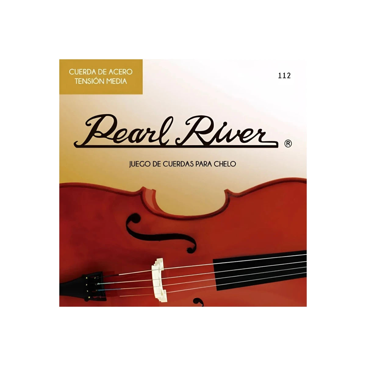 Encordadura Pearl River  Para Chelo 112-3/4