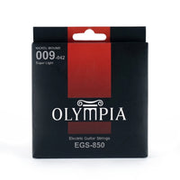 Thumbnail for Encordadura Olympia EGS-850 Para Guitarra Electrica 009-042