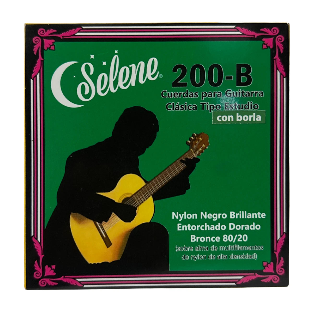 Encordadura Selene 200-B Para Guitarra Acustica Nylon
