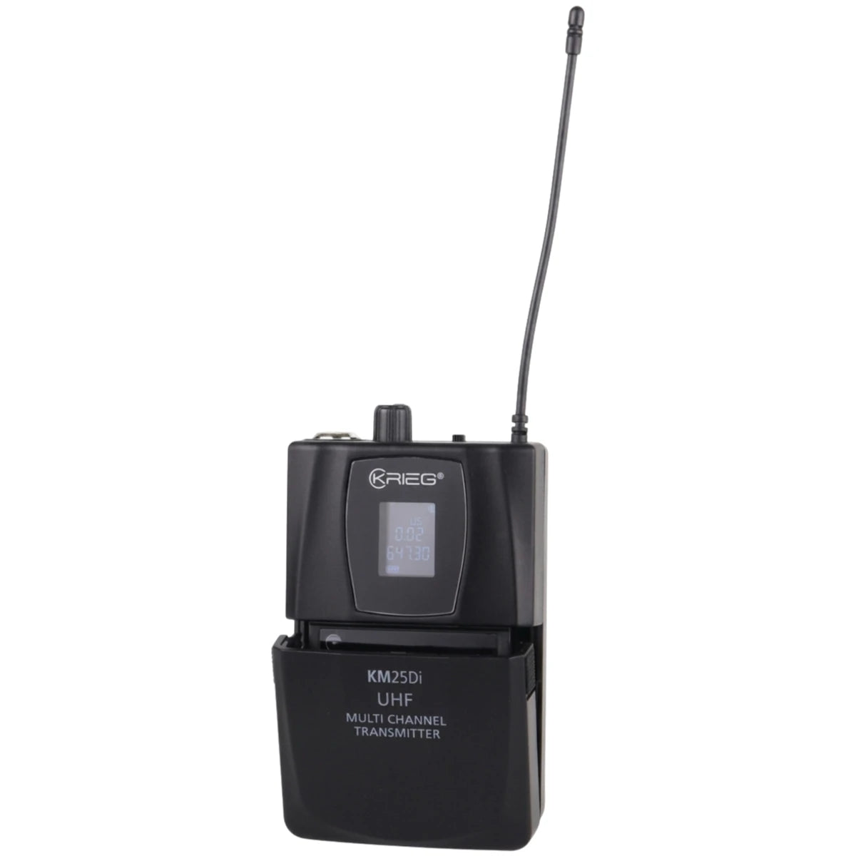 MICROFONO INALAMBRICO KRIEG DIADEMA UHF 16CH RECARGABLE(631-643-646-658 Mhz), KM-25Di
