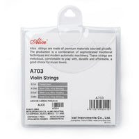 Thumbnail for Encordadura Alice A703 Para Violin 4/4 Steel Core