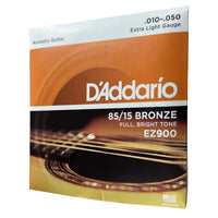 Thumbnail for Encordadura D Addario EZ-900 Para Guitarra Electroacustica Broonze