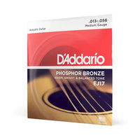 Thumbnail for ENCORDADURA D ADDARIO P/GUITARRA ELECTROACUSTICA 013-056, EJ-17
