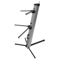 Thumbnail for STAND/ATRIL ROMMS P/2 TECLADOS BRAZOS AJUSTABLES PLATEADO, MS-120SI