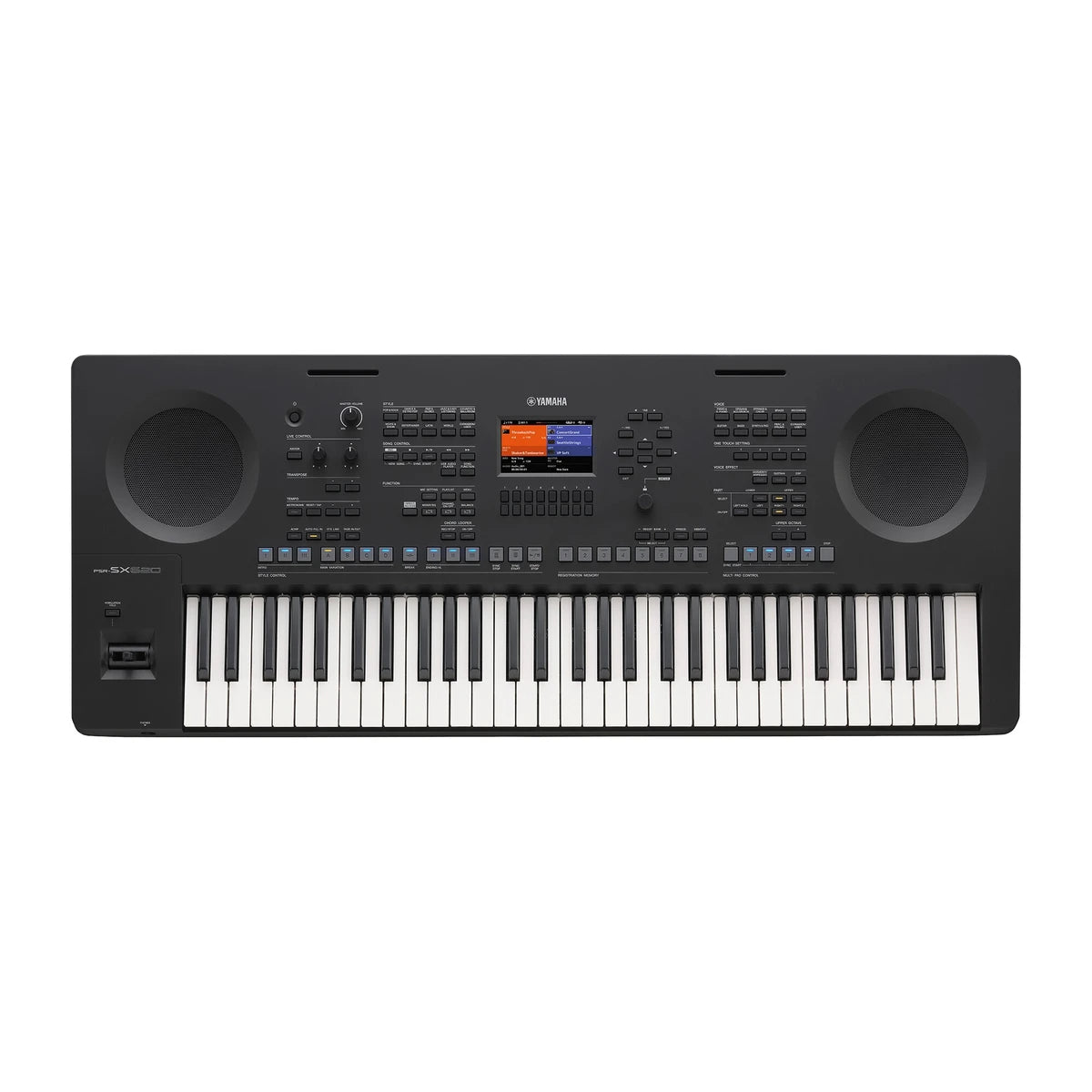 Teclado Profesional Yamaha PSR-SX620 61 Teclas Con Eliminador