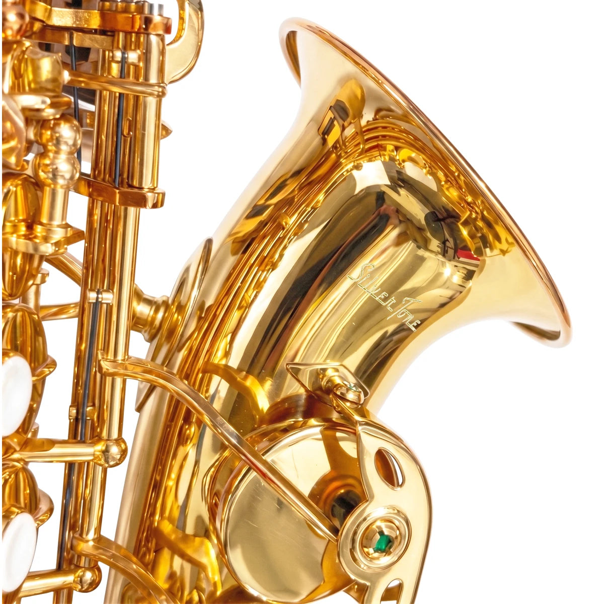 SAX SOPRANO CURVO SILVERTONE LAQ C/EST. 111-3A, SLSX001
