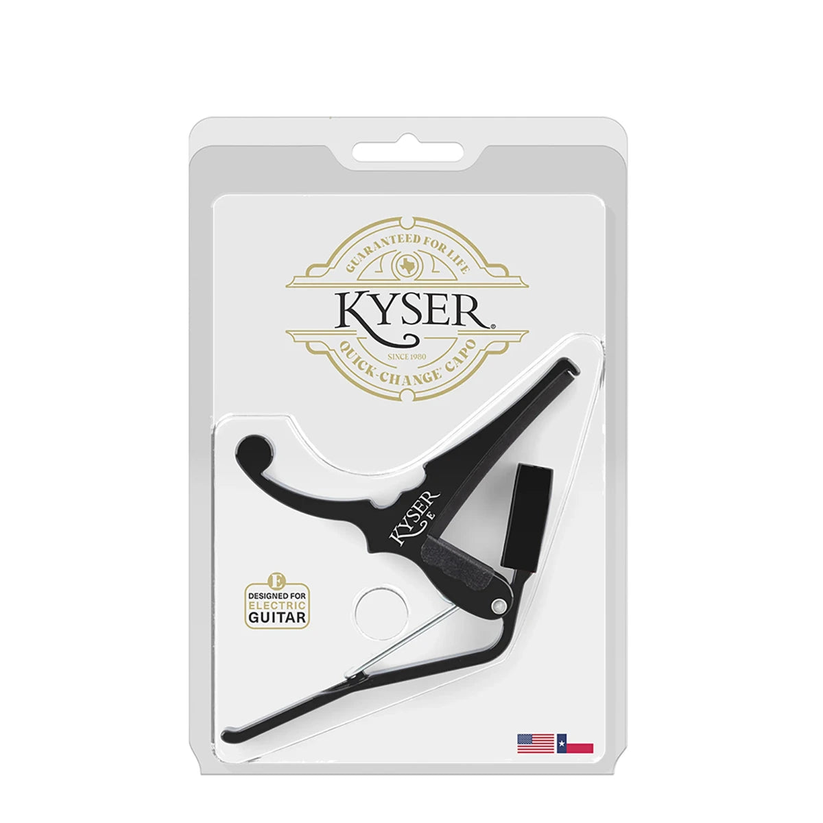 Capo Kyser KGEBA-I Para Guitarra Electrica Negro