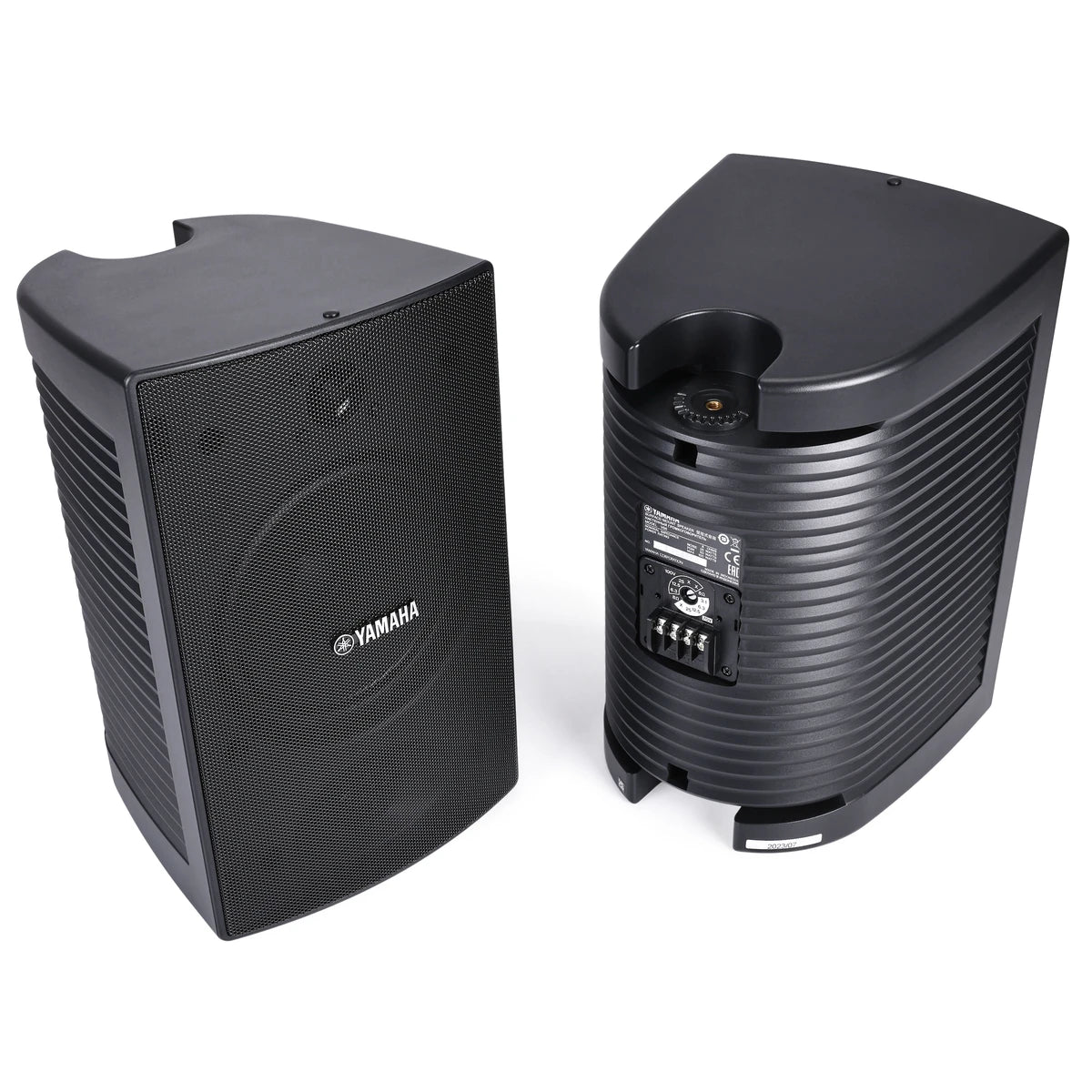 ALTAVOZ YAMAHA P/INTEMPERIE 6" 100W MAX, P/LINEA (PAR) NEGRO, VS6