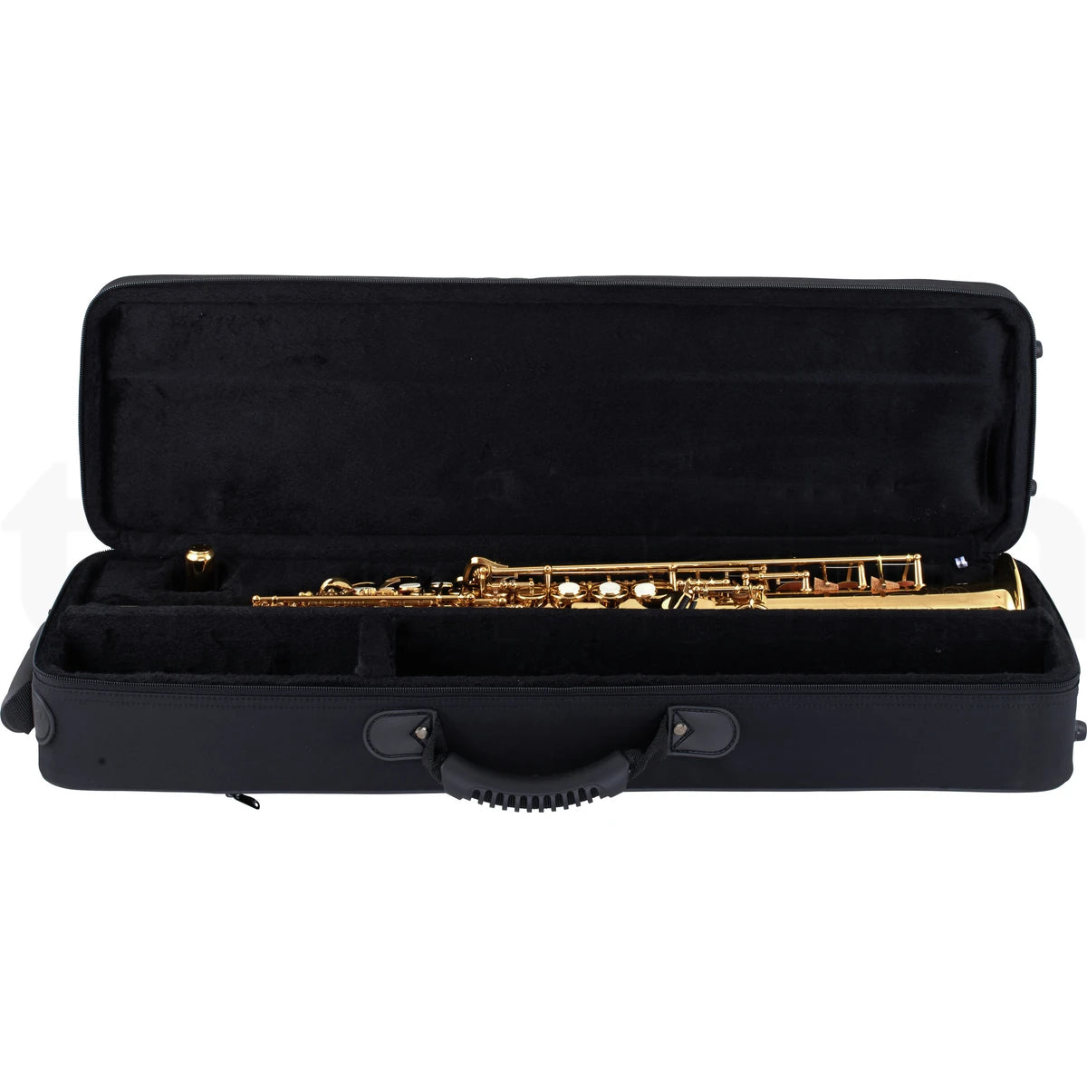 SAXOFON SOPRANO YAMAHA INTERMEDIO C/LLAVE DE FA# Y FA FRONTAL,YSS475II