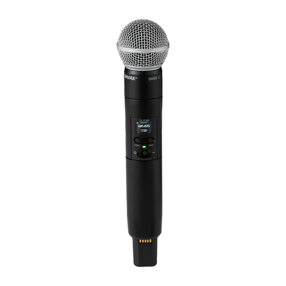 Sistema Inalambrico Shure SLXD24+/SM58 Con Microfono Dinamico Cardioide SM58