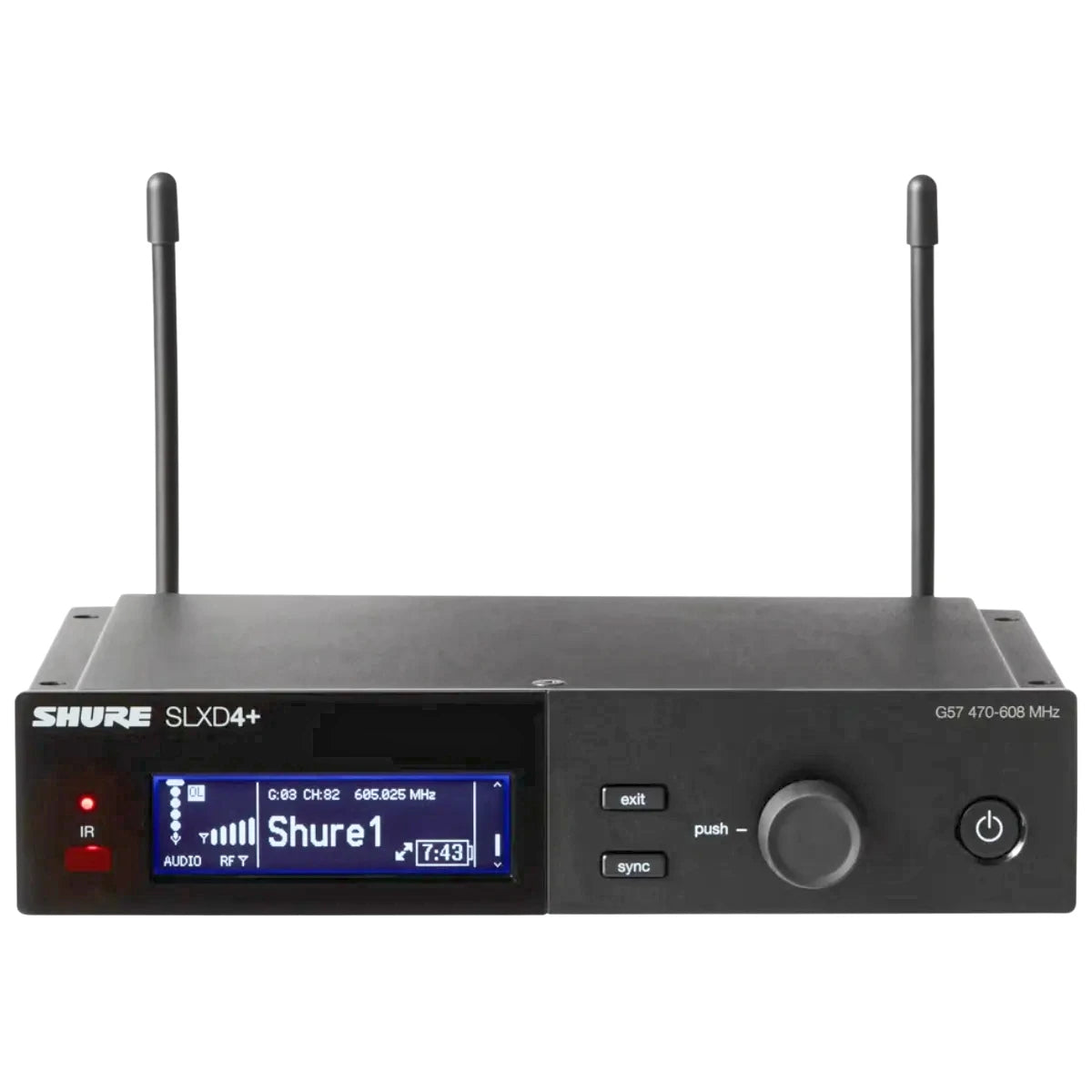 Sistema Inalámbrico Shure SLXD24+/B58 Con Microfono Para Voz Capsula BETA58