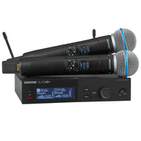 Thumbnail for Sistema Inalambrico Shure SLXD24D+/B58-G57 Dual Beta 58A