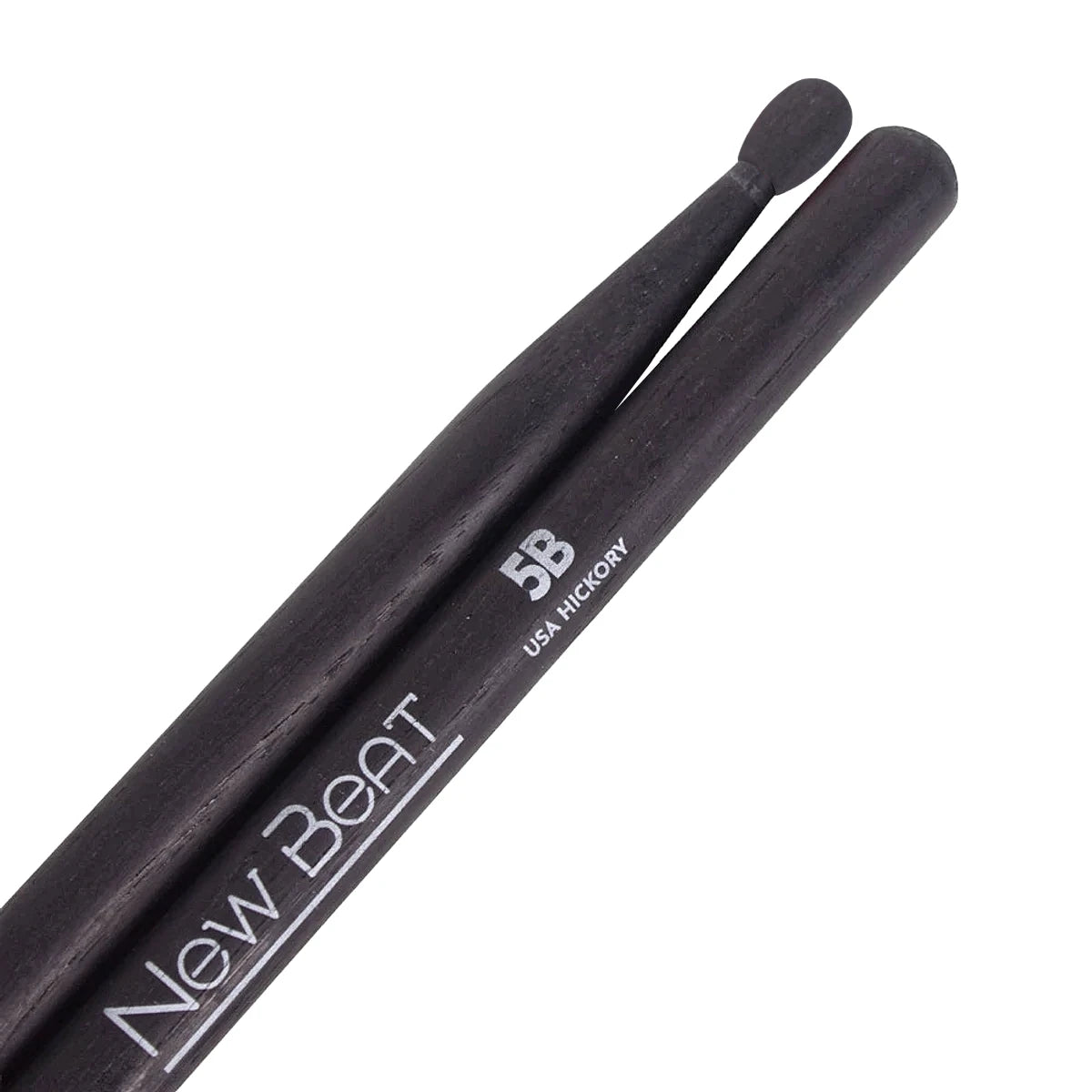 Baquetas New Beat NB-5BB Negra 5B Punta De Medera
