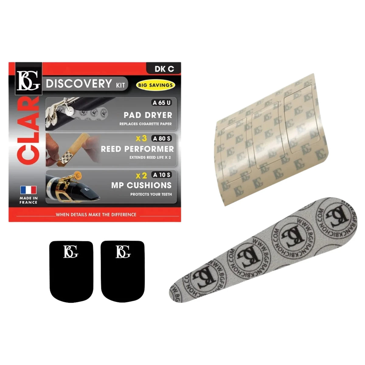 Kit De Limpieza BG France Para Clarinete DKC