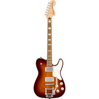 Thumbnail for Guitarra Electrica Fender Paranormal Troublemaker Telecaster Bigsby Sunburst 0377065542