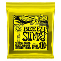 Thumbnail for Encordadura Ernie Ball 2627 Para Guitarra Electrica Beefy Slinky Niquel