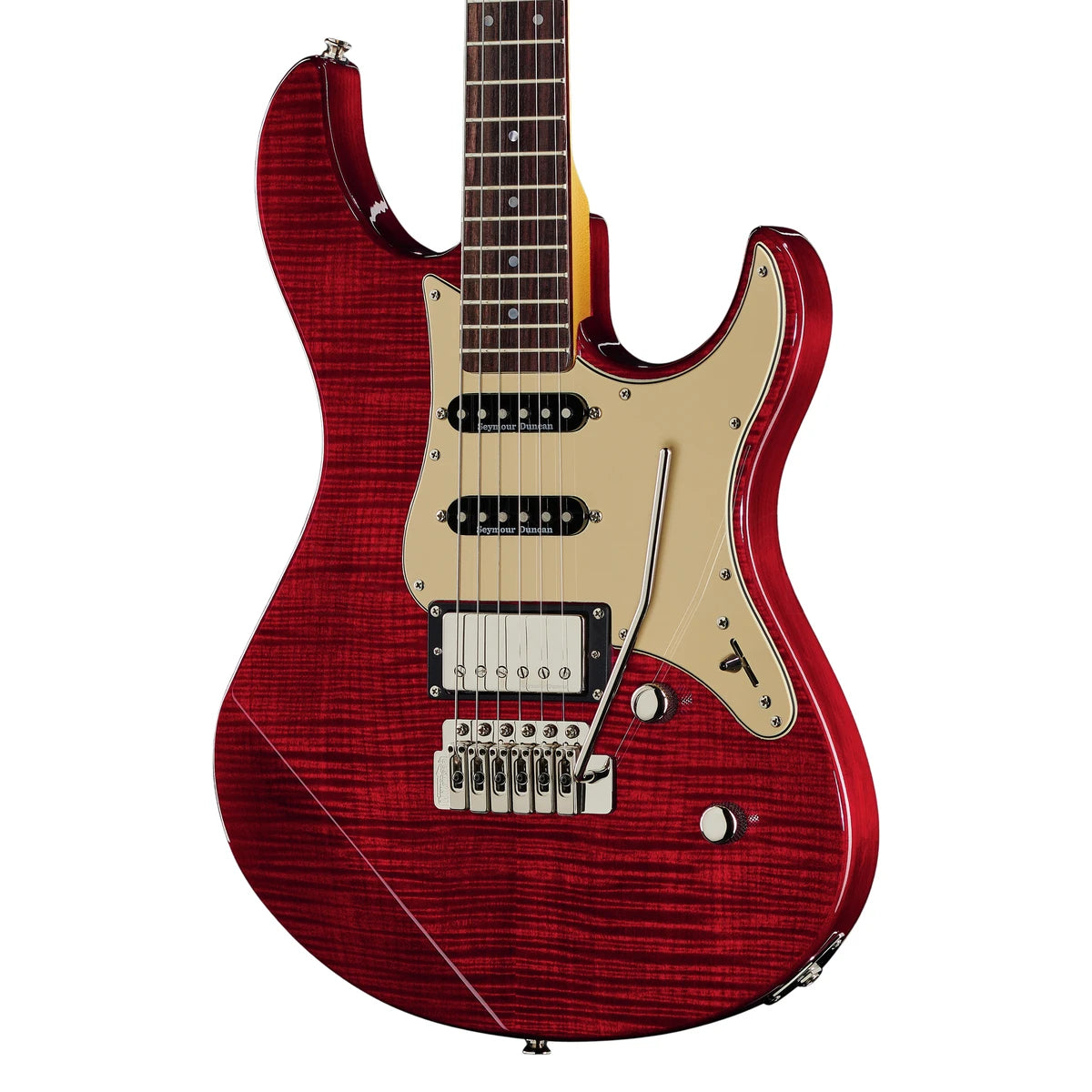 Guitarra Electrica Yamaha PAC612VIIFMXFR Pacifica Pastillas Seymour Duncan Fired Red