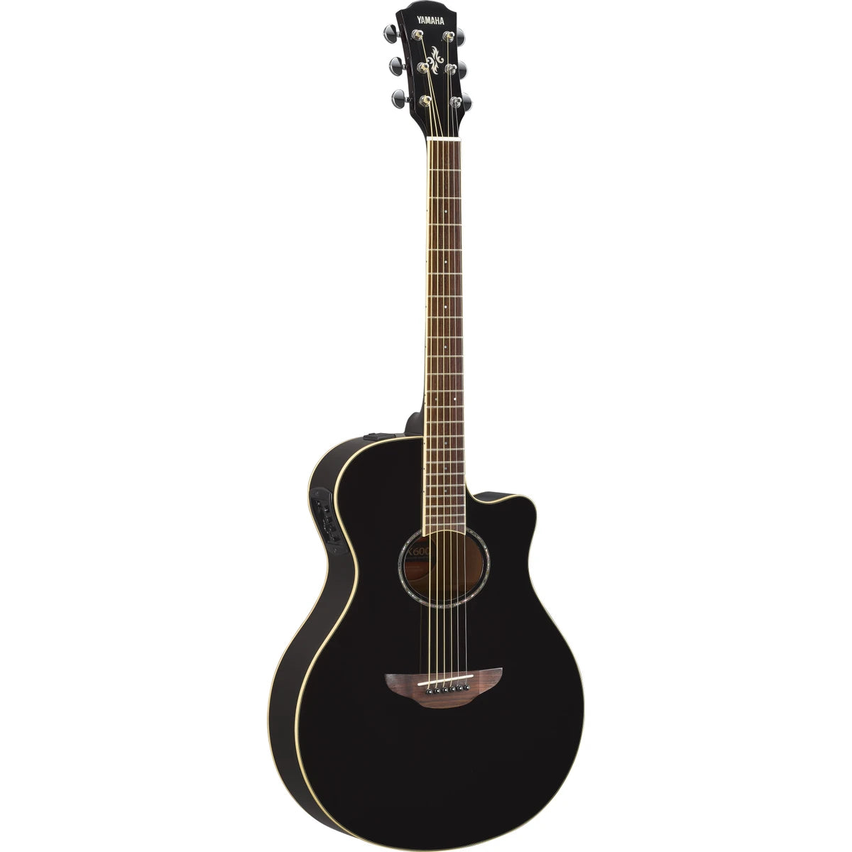 GUITARRA ELECTROACUSTICA YAMAHA APX NEGRA, APX600BL