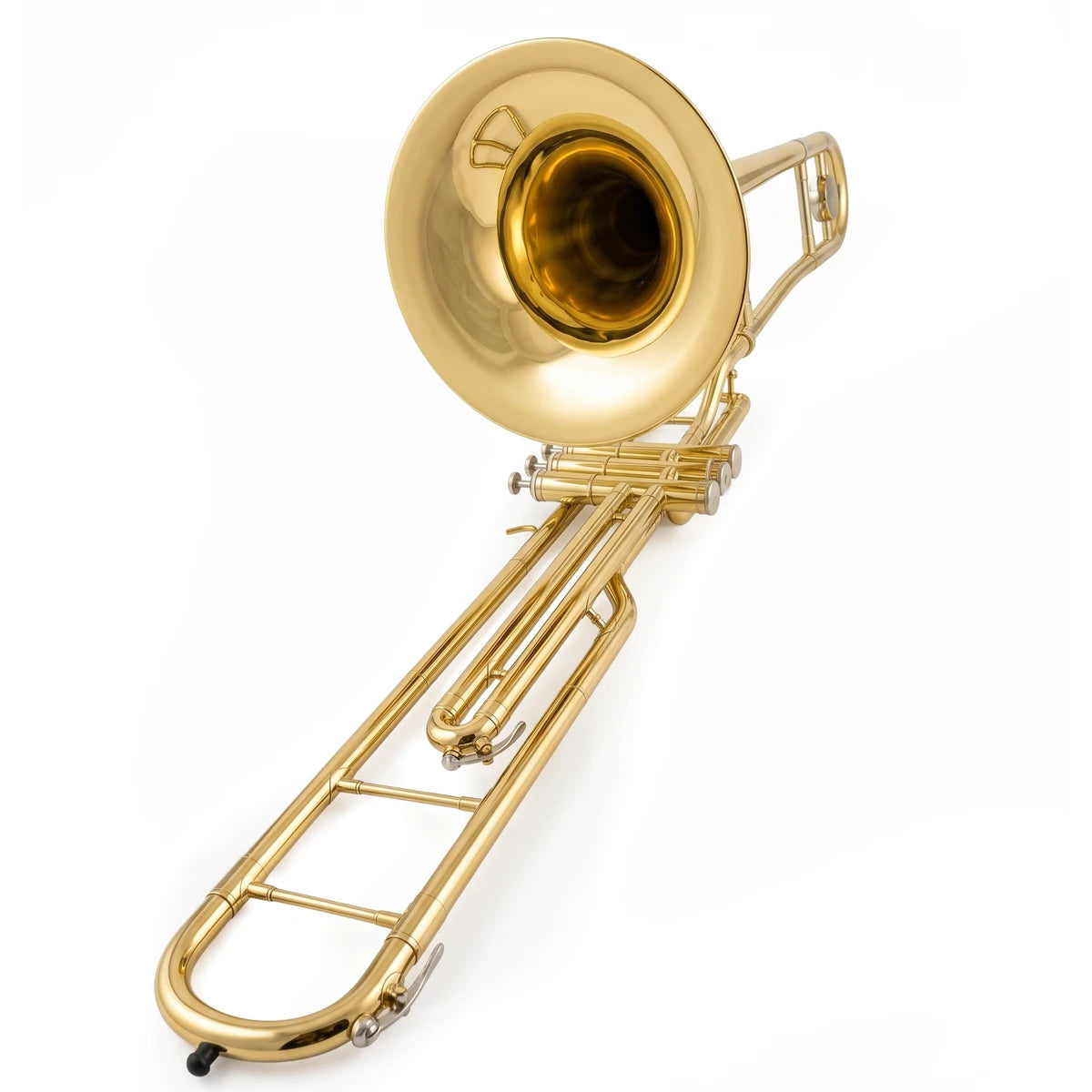 Trombon Martinz MWTC204 De Pistones Tono C Laton Acabado Laqueado