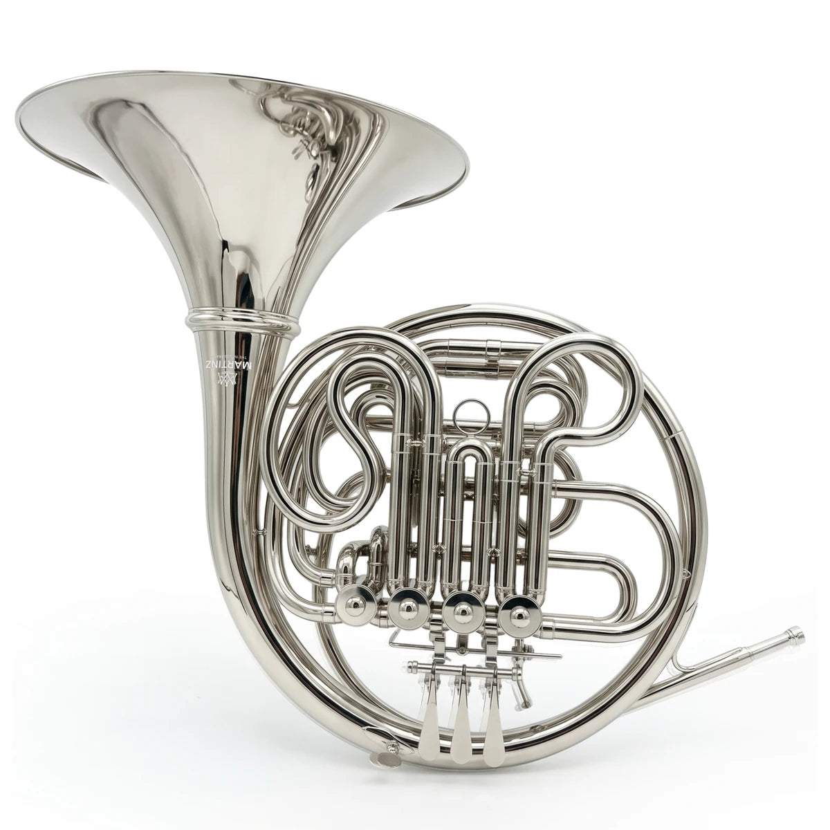 Corno Frances Martinz MWCFNICK Con Pabellon Desmontable Terminado Nickel