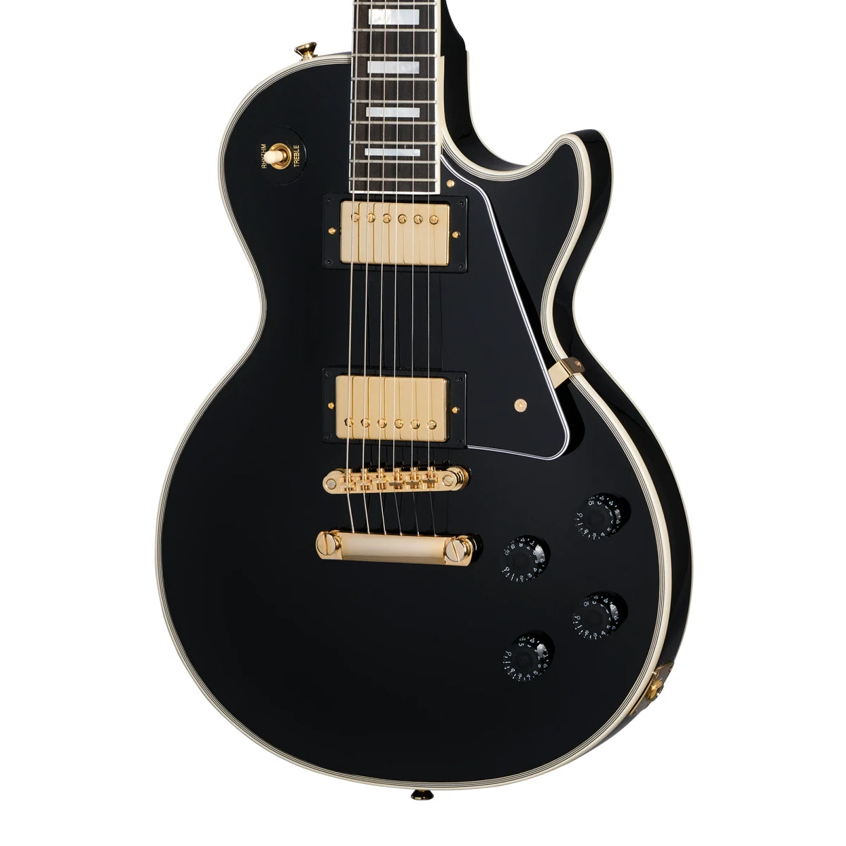Guitarra Electrica Epiphone ECLPCEBGH1 Les Paul Custom Ebony Con Estuche