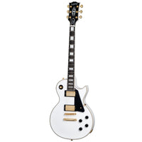 Thumbnail for Guitarra Electrica Epiphone ECLPCAWGH1 Les Paul Custom Alpine Blanca Inspirada Por Gibson