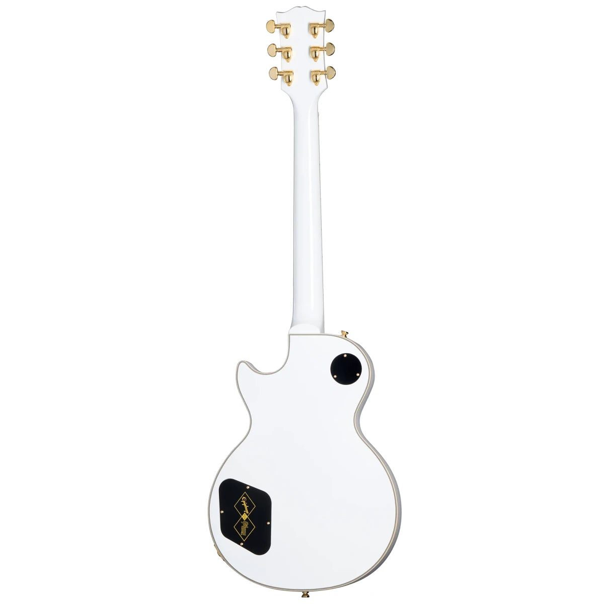 Guitarra Electrica Epiphone ECLPCAWGH1 Les Paul Custom Alpine Blanca Inspirada Por Gibson