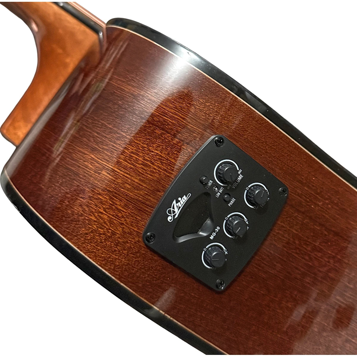 Guitarra Electroacustica Aria AD-10CE Serie 10 Natural