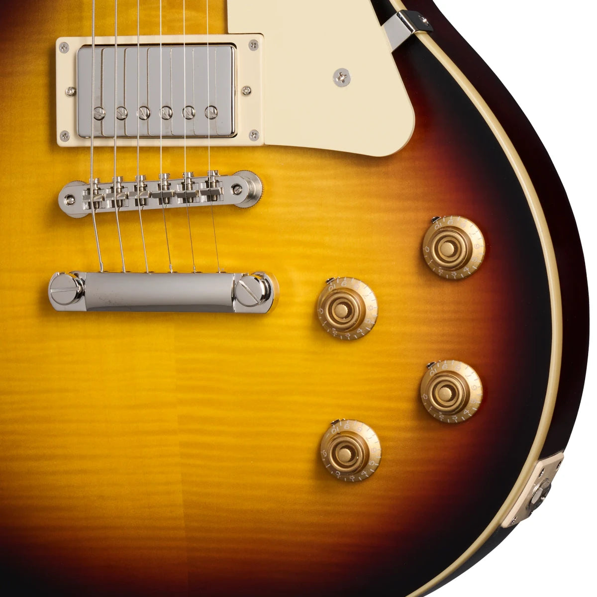 Guitarra Electrica Epiphone 1959 ECLPS59TBVNH1 Les Paul Standard Sunburst Con Estuche