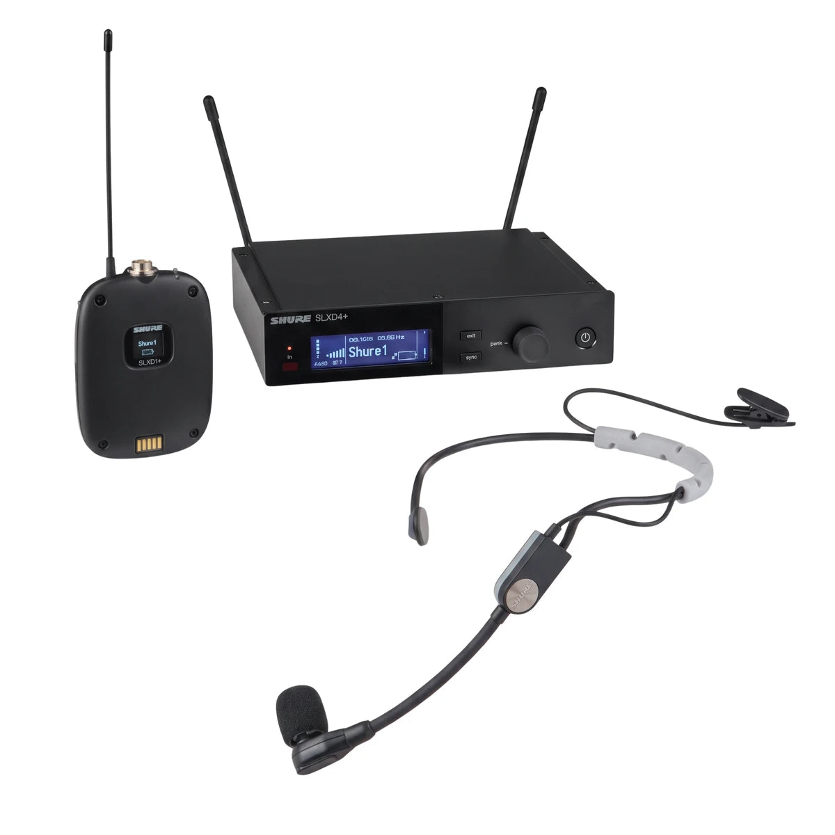 Micrófono Shure SLXD14+/SM35 Inalambrico Digital Con Transmisor Bodypack