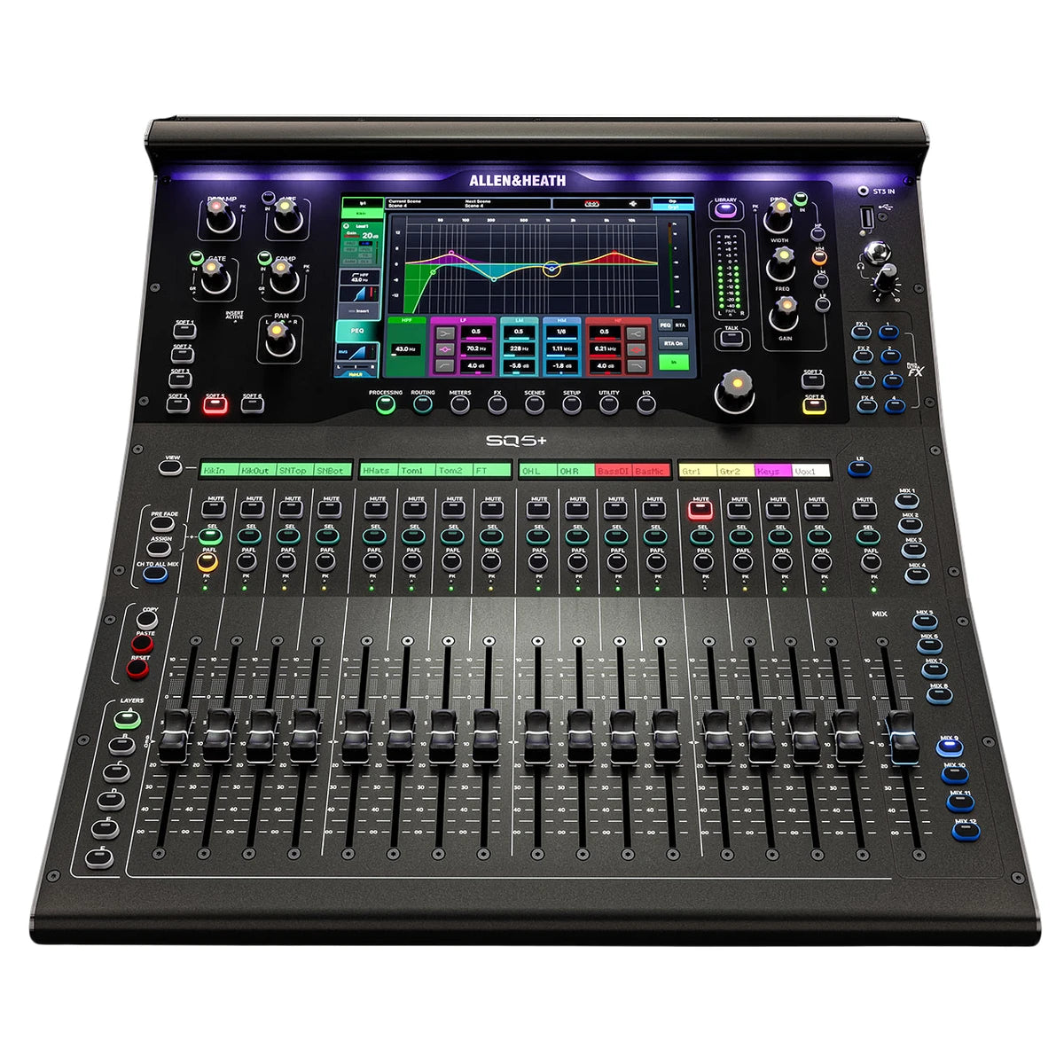Mezcladora Digital Allen & Heath SQ-5+ De 48 Canales