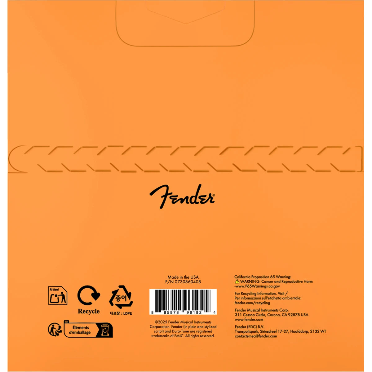 ENCORDADURA FENDER DURATONE 860M CTD PHOSPHOR BRONZE 13-56,0730860408