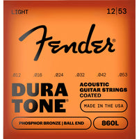 Thumbnail for ENCORDADURA FENDER DURATONE 860L CTD PHOSPHOR BRONZE 12-53, 0730860403