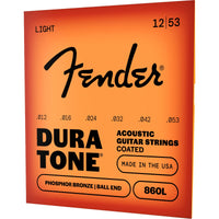 Thumbnail for ENCORDADURA FENDER DURATONE 860L CTD PHOSPHOR BRONZE 12-53, 0730860403