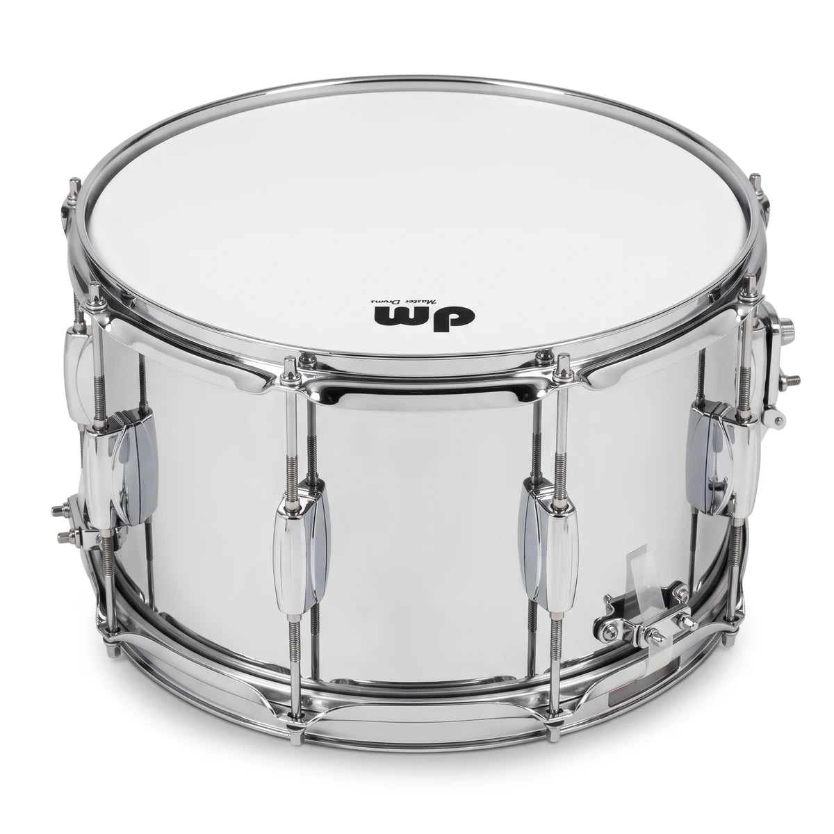 Tarola Dm DSM14008 Profesional 14X8 Pulgadas 10 Lugs Metalica Cromada