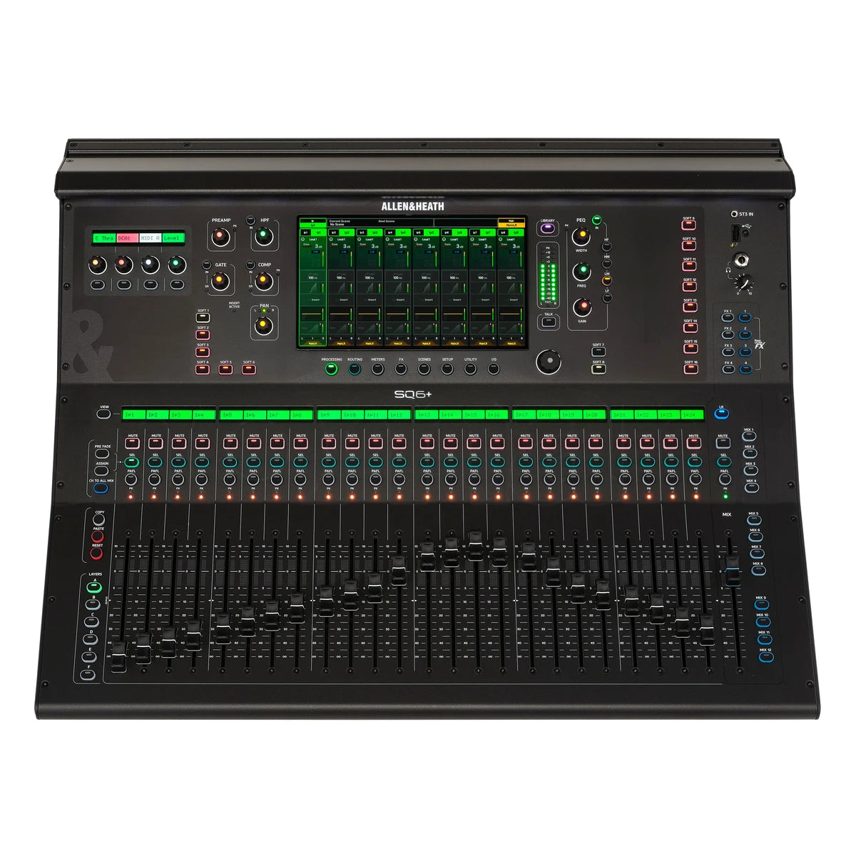 Mezcladora Digital Allen & Heath SQ-6+ De 48 Canales