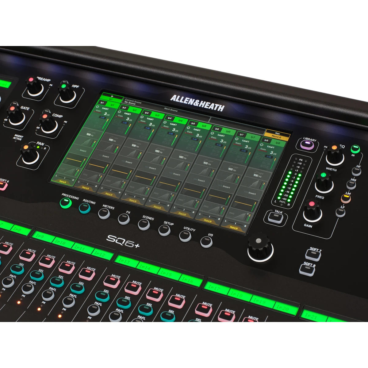 Mezcladora Digital Allen & Heath SQ-6+ De 48 Canales