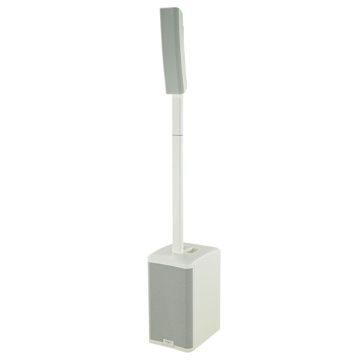 Sistema de Altavoces QSC KC12-WHITE Activo con 3 Vías con Diseño de Tipo Columna, Blanco