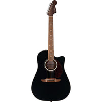 Thumbnail for Guitarra Electroacústica Fender California Deluxe Redondo CE Negro, 0974620506