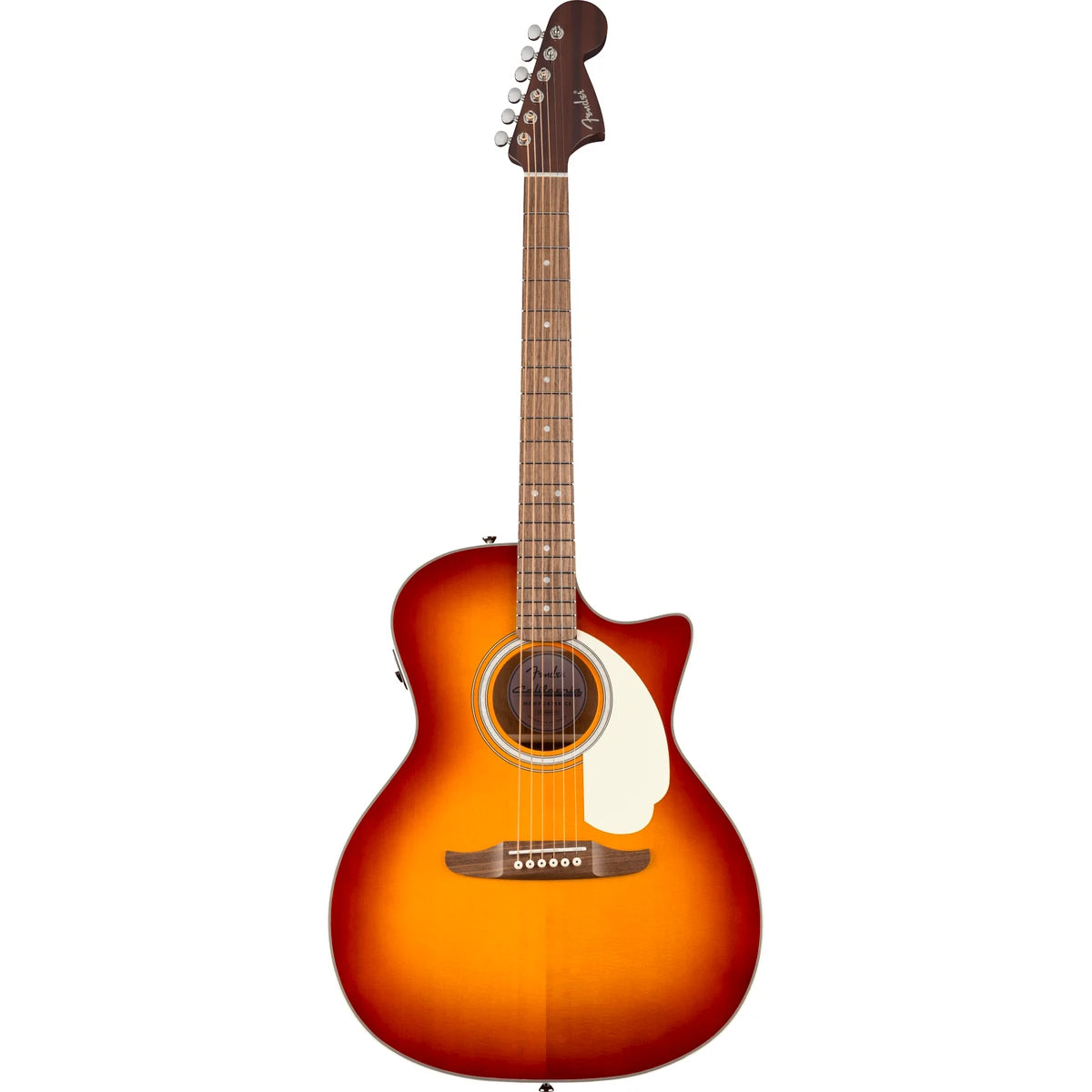Guitarra Electroacustica Fender California Deluxe Newporter Ce Sunburst 0974691547