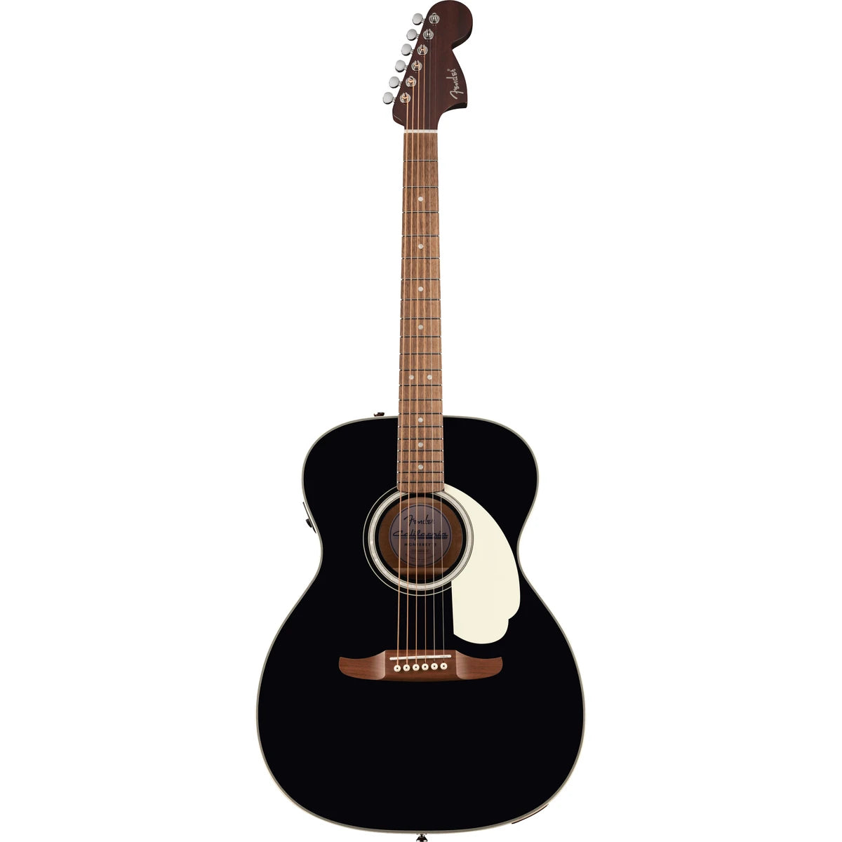 Guitarra Electroacustica Fender California Deluxe Monterrey E Marfil Negro 0974651506
