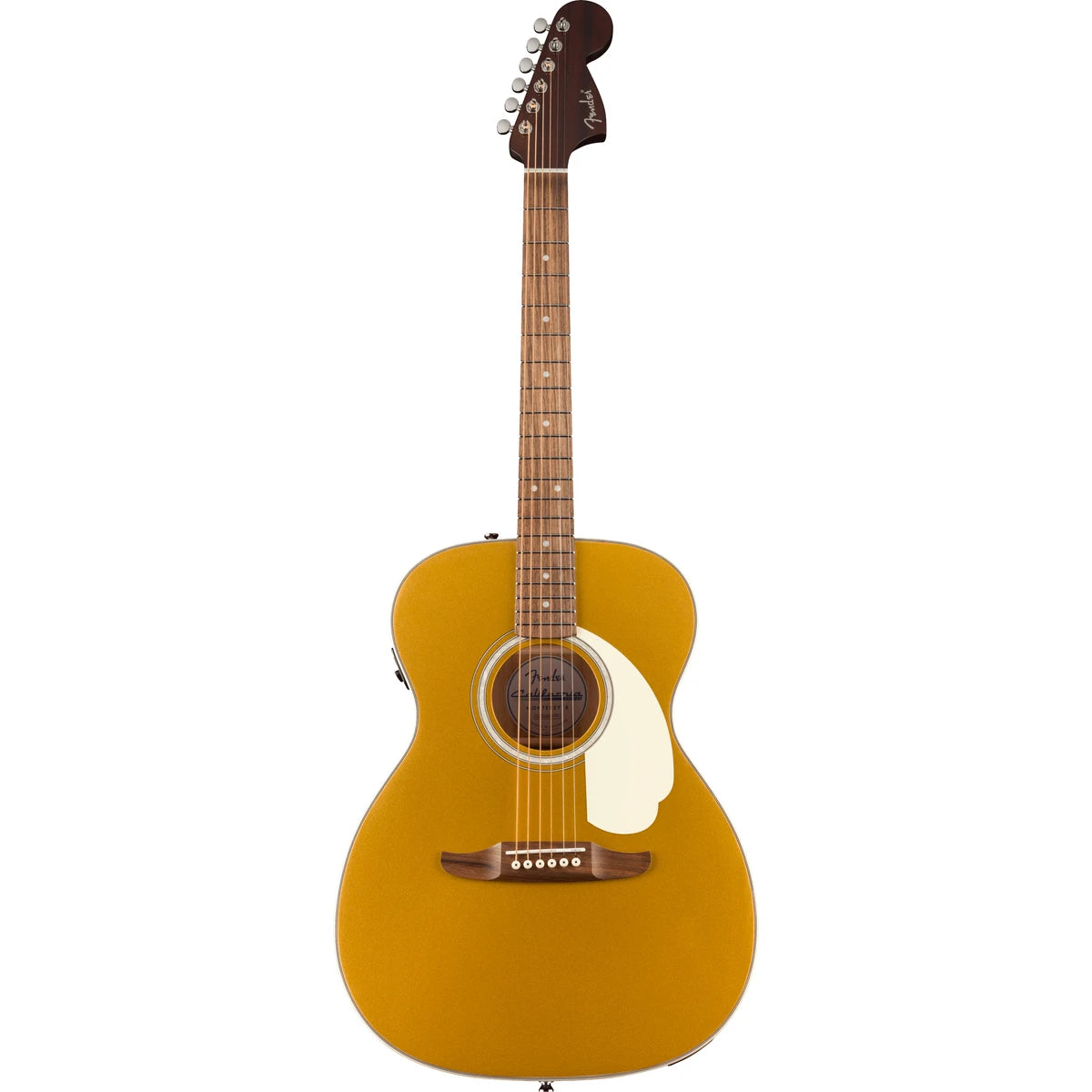 Guitarra Electroacustica Fender California Deluxe Monterrey E Marfil Oro Azteca 0974651578