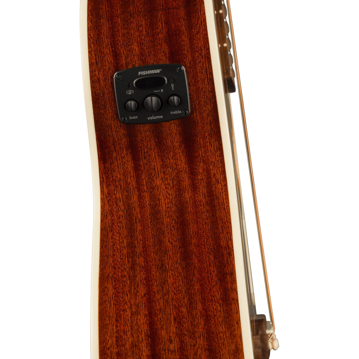 Guitarra Electroacustica Fender California Deluxe Monterrey E Marfil Oro Azteca 0974651578