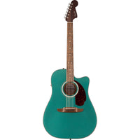 Thumbnail for Guitarra Electroacstica Fender California Deluxe Redondo Ce Verde Sherwood 0974620546