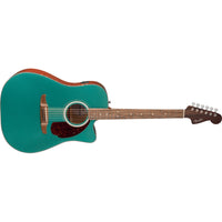 Thumbnail for Guitarra Electroacstica Fender California Deluxe Redondo Ce Verde Sherwood 0974620546