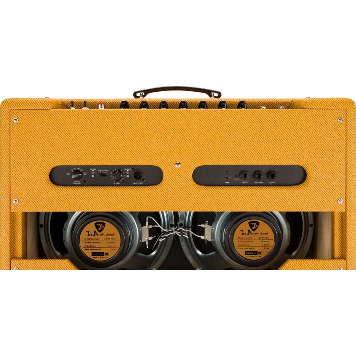 Amplificador Fender Tone Master 59 Twin Para Guitarra Jb Edición 120v 2274614000