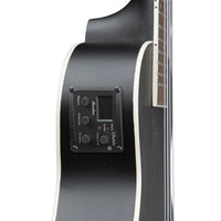 Thumbnail for Ukelele Electroacustico Bamboo U-23-VIO-BK-Q-N Concierto Con Funda Violin Negro