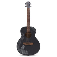 Thumbnail for Guitarra Electroacustica Bamboo GA-38-NORDICWOLF-Q Ecualizador de 3 Bandas Con Funda