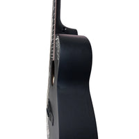 Thumbnail for Guitarra Electroacustica Bamboo GA-38-NORDICWOLF-Q Ecualizador de 3 Bandas Con Funda
